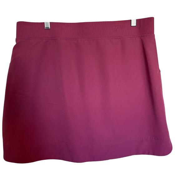 32 degrees cool skirt dark rose size Large - Picture 3 of 6